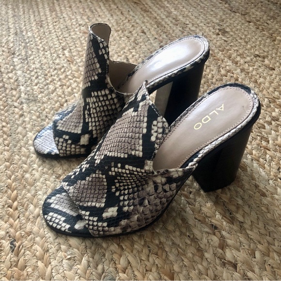 ALDO Snakeskin Heels - Picture 3 of 10